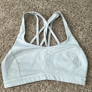 White lululemon bra no padding